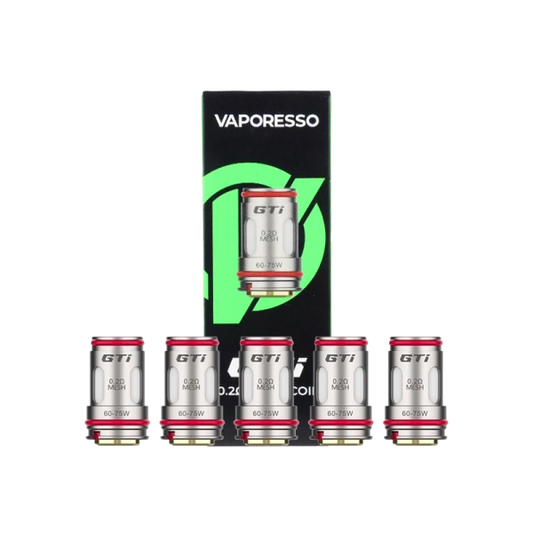 Résistances GTi 0.15/0.2/0.4/0.5Ω Mesh (5pcs) - Vaporesso