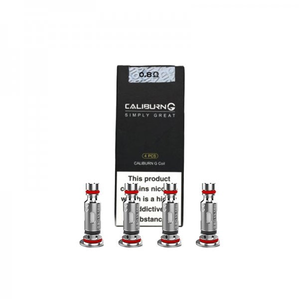Résistances Mesh Caliburn G 0.8/1.0Ω (4pcs) - Uwell