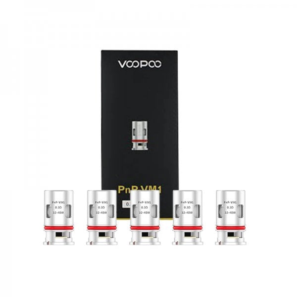 Résistances Mesh PnP VM1 0.3Ω (5pcs) - Voopoo