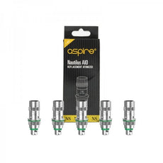 Résistances Nautilus NicSalt 1.8Ω (5pcs) - Aspire