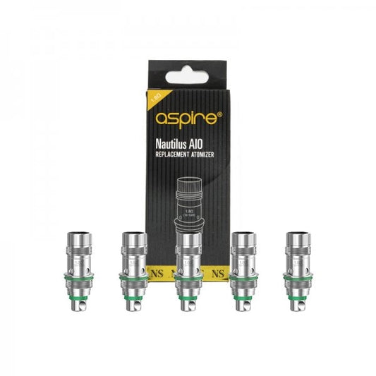 Résistances Nautilus NicSalt 1.8Ω (5pcs) - Aspire