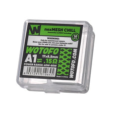 Résistances NexMesh Chill A1 0.15Ω (10pcs) - Wotofo