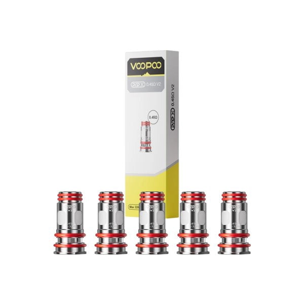 Résistances PnP X V2 0.15/0.2/0.3/0.45/0.6Ω (5pcs) - Voopoo