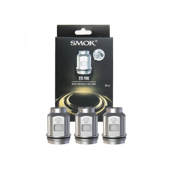 Résistances TFV18 Mini 0.15/0.2/0.33Ω (3pcs) - Smoktech