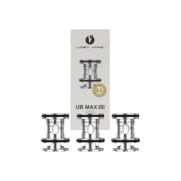 Résistances UB Max V2 0.15/0.2/0.3Ω (3pcs) - Lost Vape