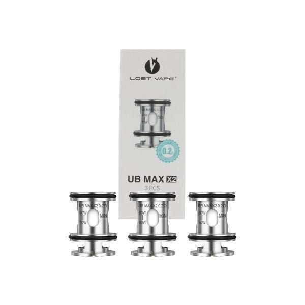 Résistances UB Max V2 0.15/0.2/0.3Ω (3pcs) - Lost Vape