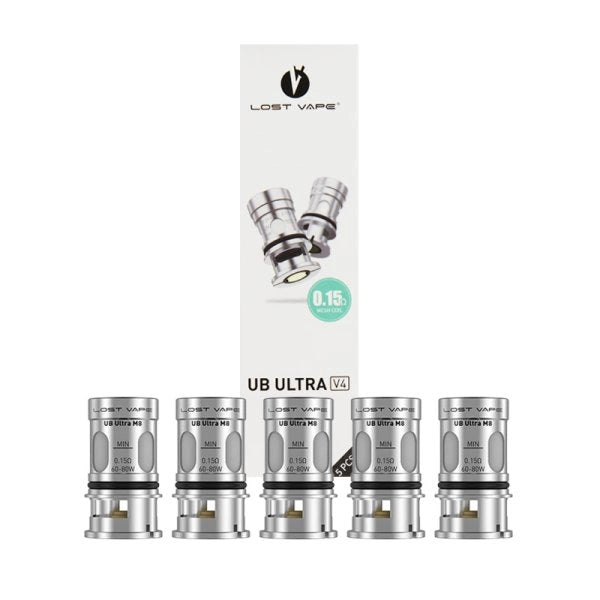 Résistances Ultra Boost V4 0.15/0.2/0.3Ω (5pcs) - Lost Vape
