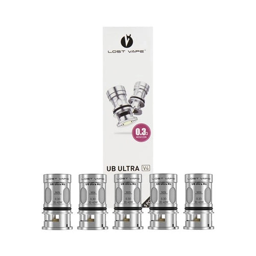 Résistances Ultra Boost V4 0.15/0.2/0.3Ω (5pcs) - Lost Vape