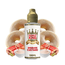 Rhubarb Custard 0mg 100ml - Limited Edition by Donut King