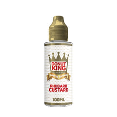 Rhubarb Custard 0mg 100ml - Limited Edition by Donut King