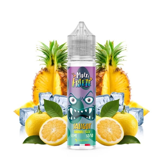 Saligot Ananas Yuzu 0mg 50ml - Liquideo Multifreeze