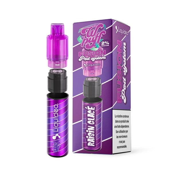 Starter Kit 15000 Puffs 20mg - Wpuff Fusion by Liquideo