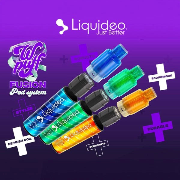 Starter Kit 15000 Puffs 20mg - Wpuff Fusion by Liquideo