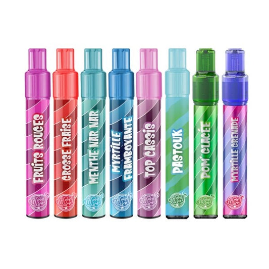 Starter Kit 800 Puffs 17mg (1pc) - Wpuff 2.0 by Liquideo