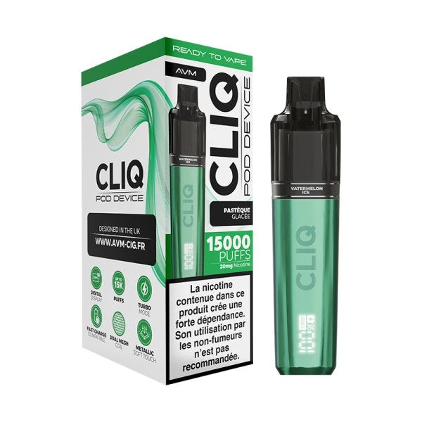 Starter Kit Cliq 15K 2+10ml 2% - AVM