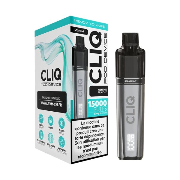 Starter Kit Cliq 15K 2+10ml 2% - AVM