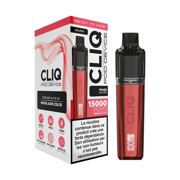 Starter Kit Cliq 15K 2+10ml 2% - AVM