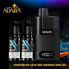 Starter Kit Levo 30K 1000mAh 10ml/2% - Adalya