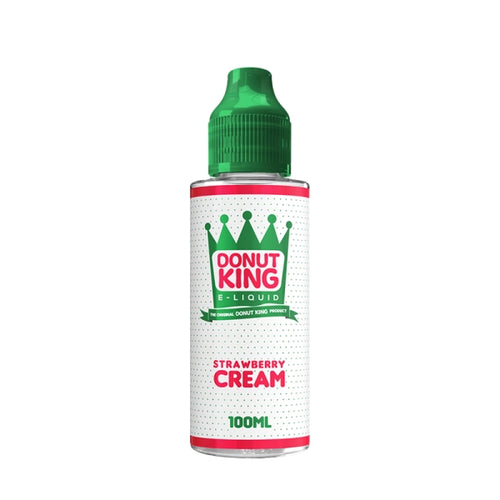 Strawberry Cream 0mg 100ml - Donut King