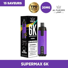 Supermax 6k 20mg - Crown Bar by Al Fakher