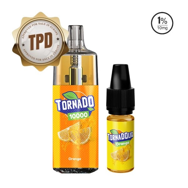 Tornado 10K 800mAh TPD EU 1% 10ml - Gobar