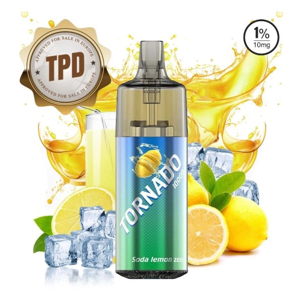 Tornado 10K 800mAh TPD EU 1% 10ml - Gobar