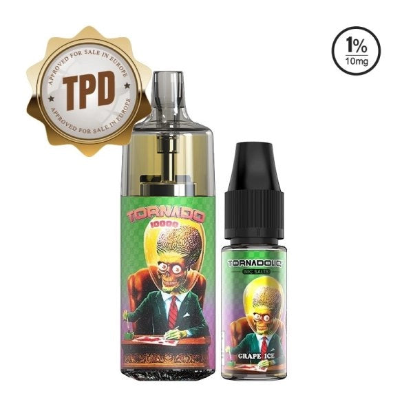 Tornado 10K 800mAh TPD EU 1% 10ml - Gobar