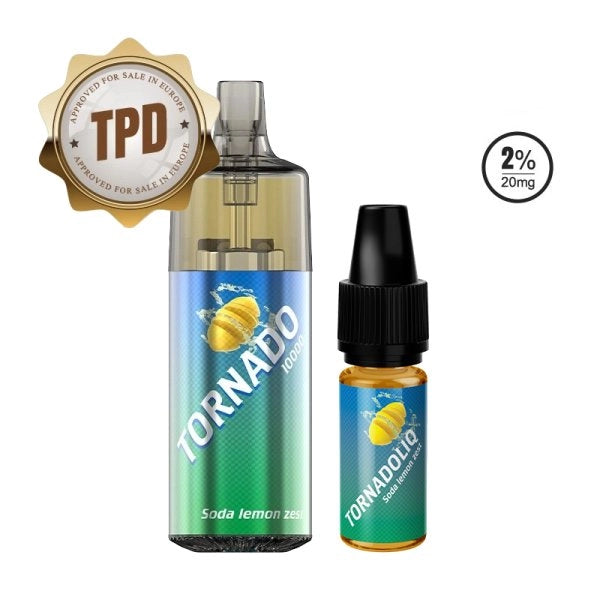 Tornado 10K 800mAh TPD EU 2% 10ml - Gobar