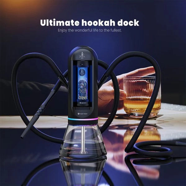 Ultimate Hookah Dock + 3 E-liquides - Fumytech