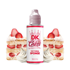 Victoria Sponge 0mg 100ml - DK Cakes by Donut King
