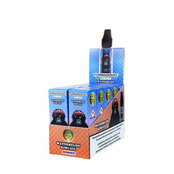 Watermelon Kiwi Ice 20mg 10ml New Flavor - Tornadoliq