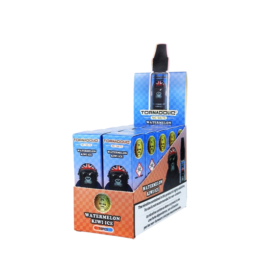 Watermelon Kiwi Ice 20mg 10ml New Flavor - Tornadoliq